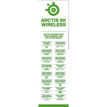 Buy SteelSeries,Steelseries Arctis 9X Headset Wireless Head-Band Gaming Micro-USB Bluetooth Black - Gadcet.com | UK | London | Scotland | Wales| Ireland | Near Me | Cheap | Pay In 3 | Headphones