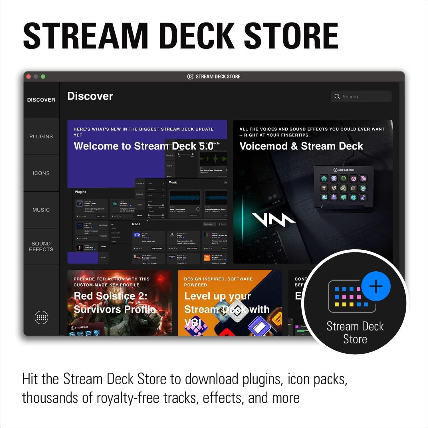 Buy ELGATO,Elgato Stream Deck MK.2 – Studio Controller, 15 macro keys, trigger actions in apps and software like OBS, Twitch, YouTube and more, works with Mac and PC, Black - Gadcet.com | UK | London | Scotland | Wales| Ireland | Near Me | Cheap | Pay In 3 | Media Streaming Devices