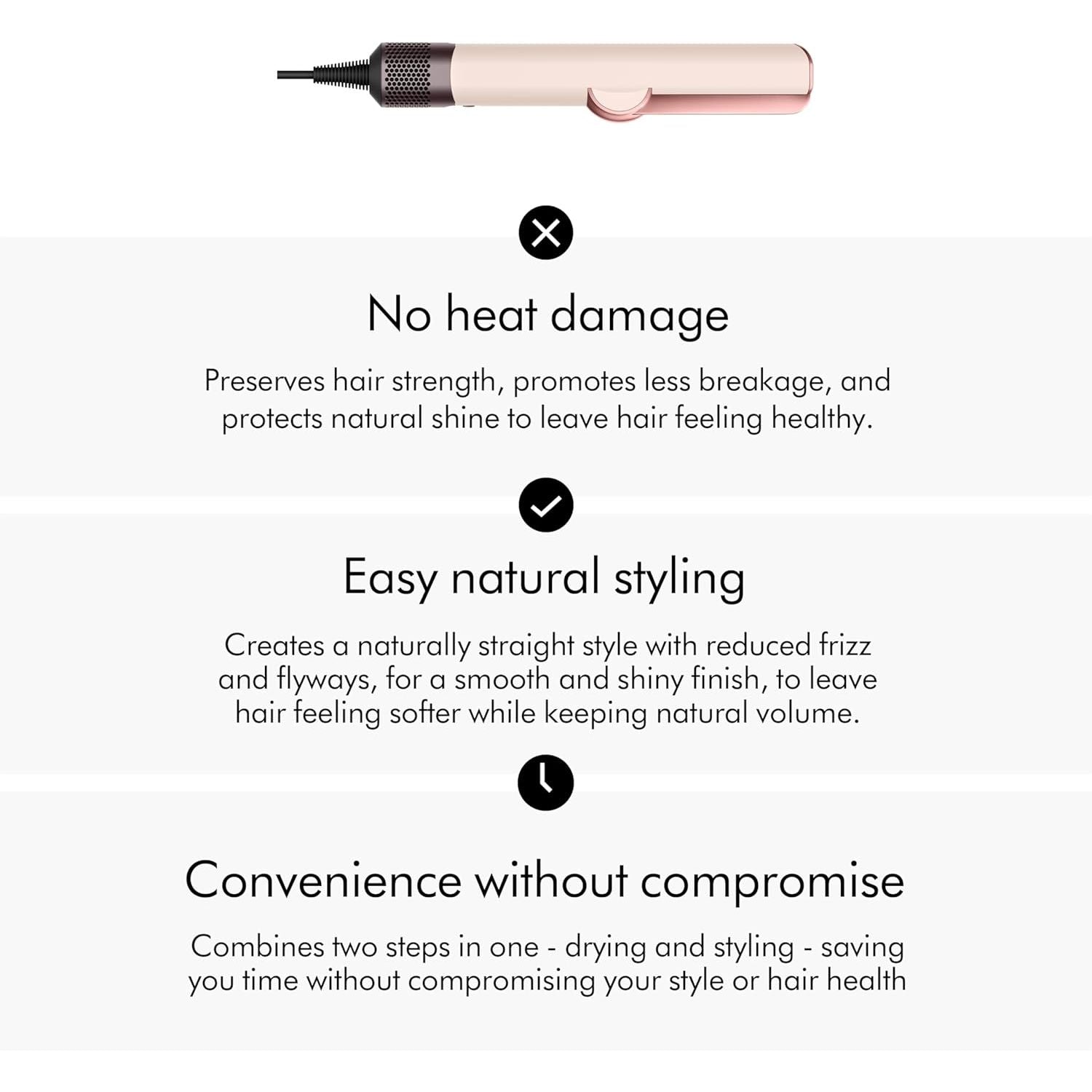 Buy Dyson,Dyson Airstrait Pink & Rose Gold Wet-to-Dry Hair Straightener - Gadcet UK | UK | London | Scotland | Wales| Near Me | Cheap | Pay In 3 | Hair Straighteners