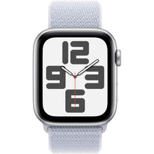 Apple Watch SE (2nd Gen) GPS 44mm – Silver Aluminium Case with Blue Cloud Sport Loop