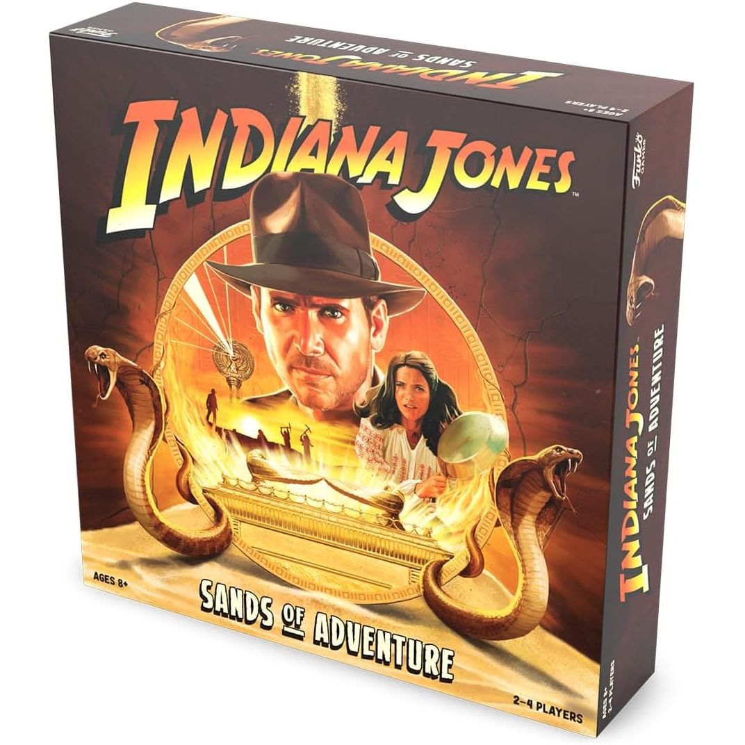 Buy Gadcet UK,Funko Games Indiana Jones Sands of Adventure Board Game | Ages 8+ | 2-4 Players | 45 Minutes Playing Time | Strategy, Adventure, and Cooperative Gameplay | Family Games for Teens and Adults - Gadcet UK | UK | London | Scotland | Wales| Ireland | Near Me | Cheap | Pay In 3 | Games and Toys
