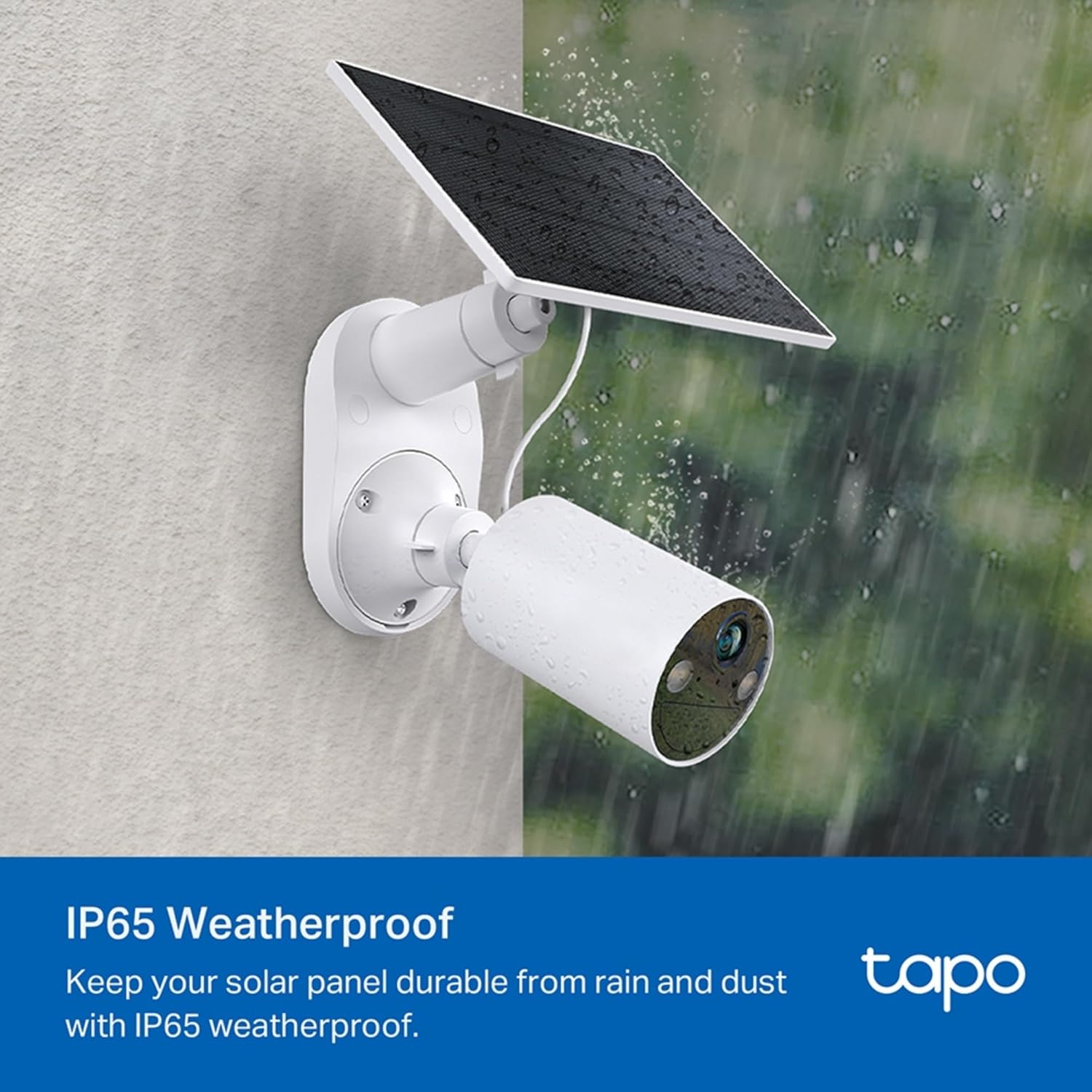 Buy Tapo,Tapo Solar Panel, Flexibly Installed and Angle Adjustment, High-Efficiency 45min Solar Charging for Full Day Usage, IP65 Weatherproof, Works with All Tapo Battery-powered cameras (Tapo A201) - Gadcet UK | UK | London | Scotland | Wales| Near Me | Cheap | Pay In 3 | Batteries