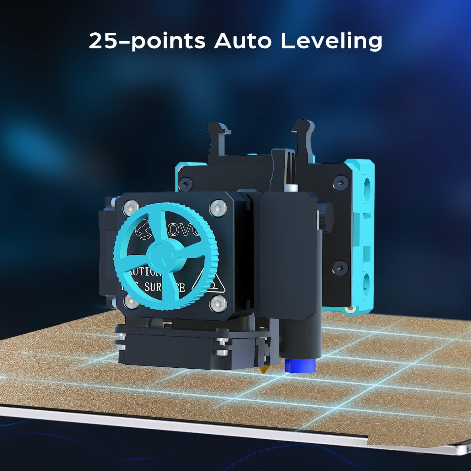 Buy SOVOL,Sovol SV06 3D Printer Open Source All Metal Hotend, Planetary Dual Gear Direct Drive Extruder 25-Point Automatic Leveling for Beginner, PEI Magnetic Platform, Printing Size 220x220x250 mm - Gadcet UK | UK | London | Scotland | Wales| Ireland | Near Me | Cheap | Pay In 3 | Printer, Copier & Fax Machine Accessories