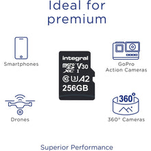 Buy Integral,Integral 256GB MicroSDXC Card – UHS-I U3 C10 V30 A2, 180MB/s Read, 130MB/s Write – INMSDX256G-180V30 - Gadcet UK | UK | London | Scotland | Wales| Near Me | Cheap | Pay In 3 | Flash Memory Cards