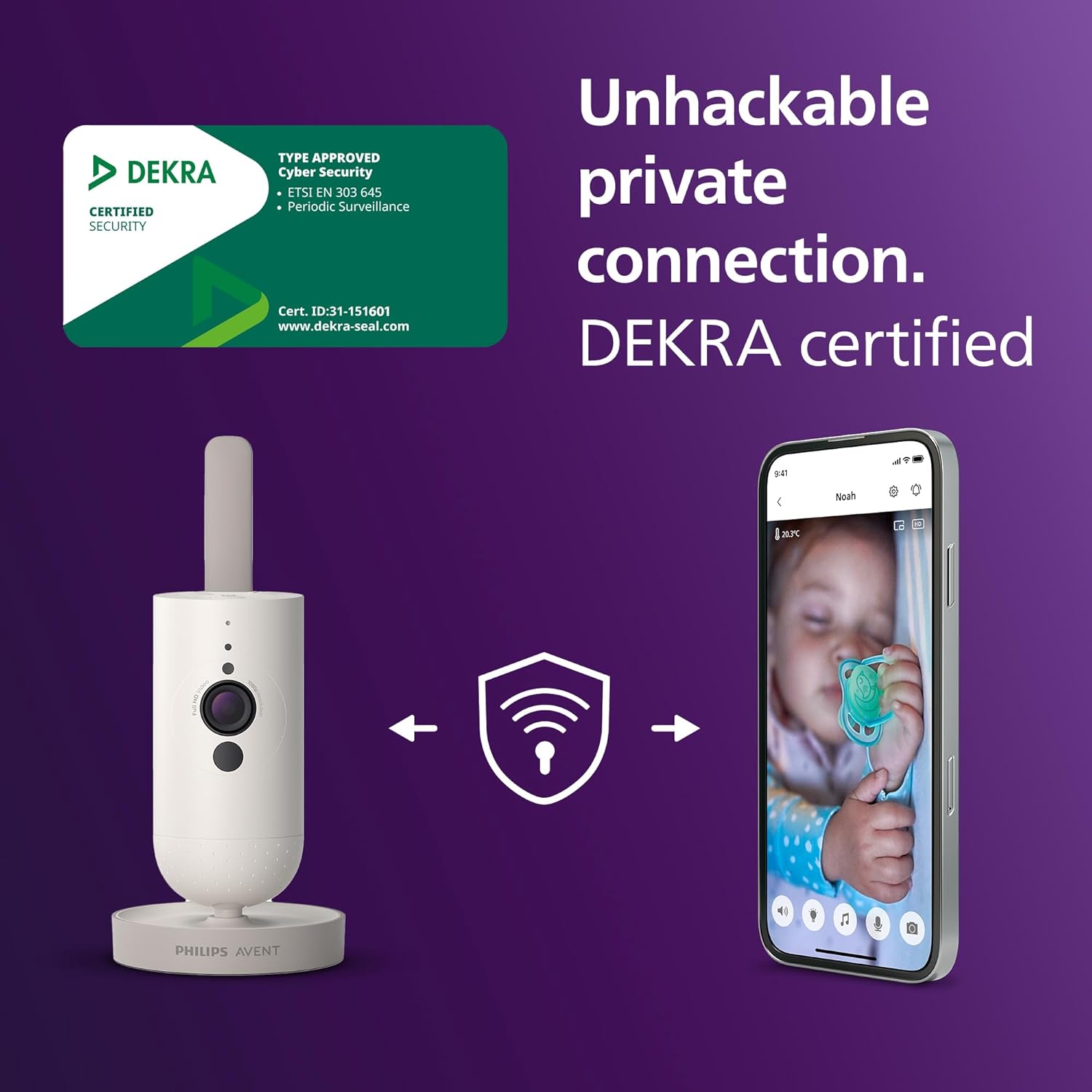 Buy Philips,Philips Avent Connected Baby Monitor SCD951/26 – WiFi HD Camera, Infrared Night Vision, Cry Detection, Two-Way Audio, 12-Hour Eco Mode - Gadcet UK | UK | London | Scotland | Wales| Near Me | Cheap | Pay In 3 | Video Baby Monitors