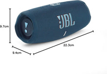 JBL Charge 5 Portable Bluetooth Speaker – Deep Bass, 20H Playtime, IP67 Waterproof, Powerbank, Blue