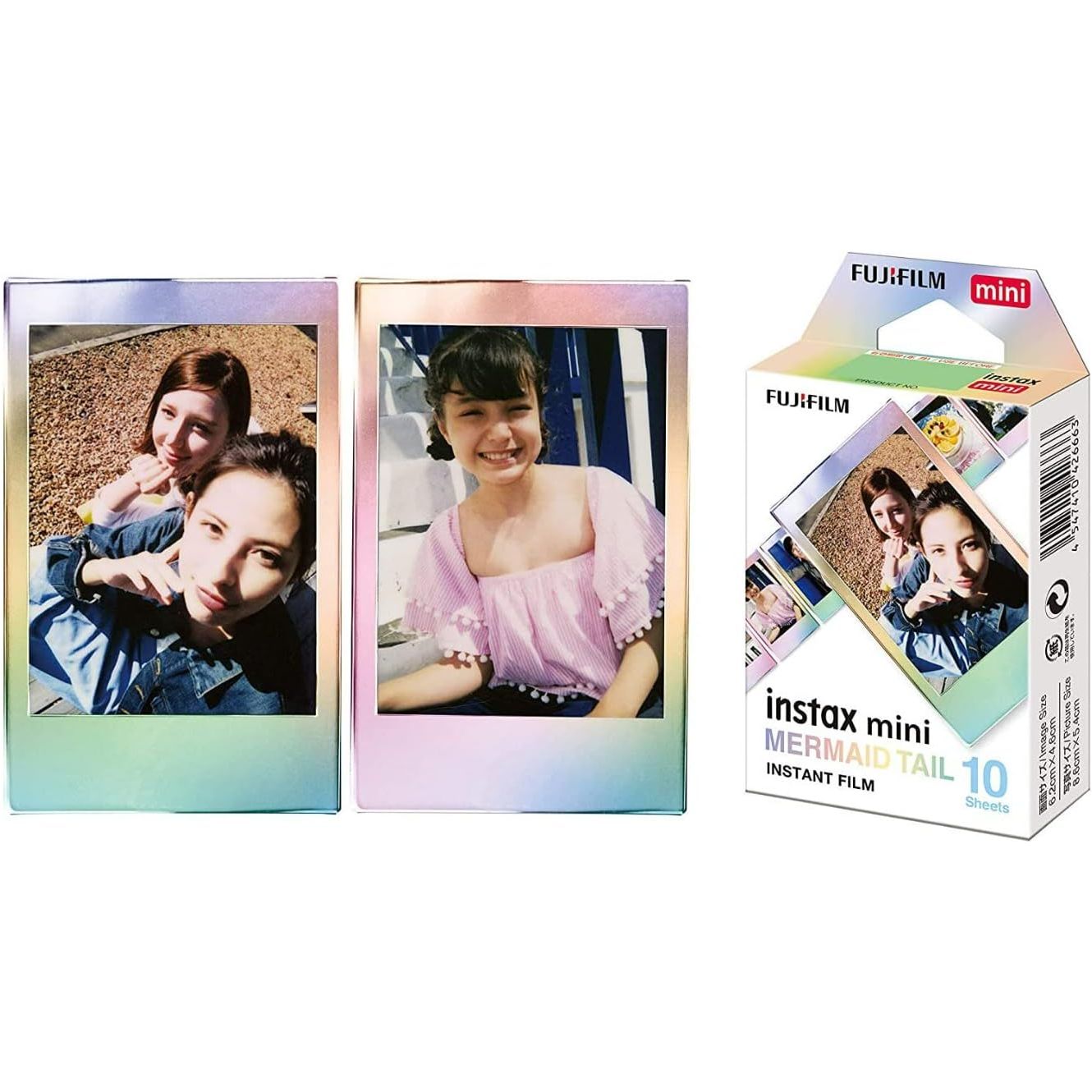Buy instax,Fujifilm instax mini Instant Film – Mermaid Tail Border, 10 Shot Pack - Gadcet UK | UK | London | Scotland | Wales| Near Me | Cheap | Pay In 3 | Instant Film Cameras
