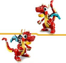 Buy LEGO,LEGO Creator 3in1 Red Dragon Toy to Fish Figure to Phoenix Bird Model, Animal Figures Set, Gifts for 6 Plus Year Old Boys, Girls and Kids - Gadcet UK | UK | London | Scotland | Wales| Near Me | Cheap | Pay In 3 | Interlocking Blocks