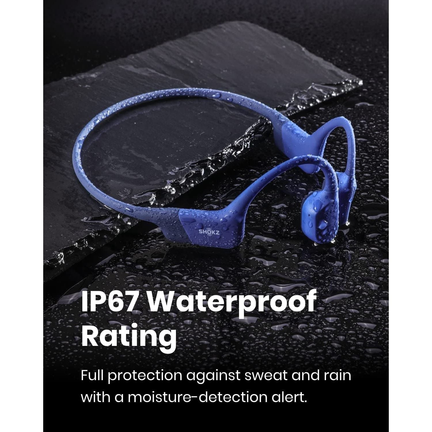 Buy Shokz,Shokz Openrun Mini Bone Conduction Sports Headphones, Bluetooth Wireless Earphones with Mic, 8H Playtime, Open-Ear Waterproof for Running Workout - Blue - Gadcet.com | UK | London | Scotland | Wales| Ireland | Near Me | Cheap | Pay In 3 | Earphones