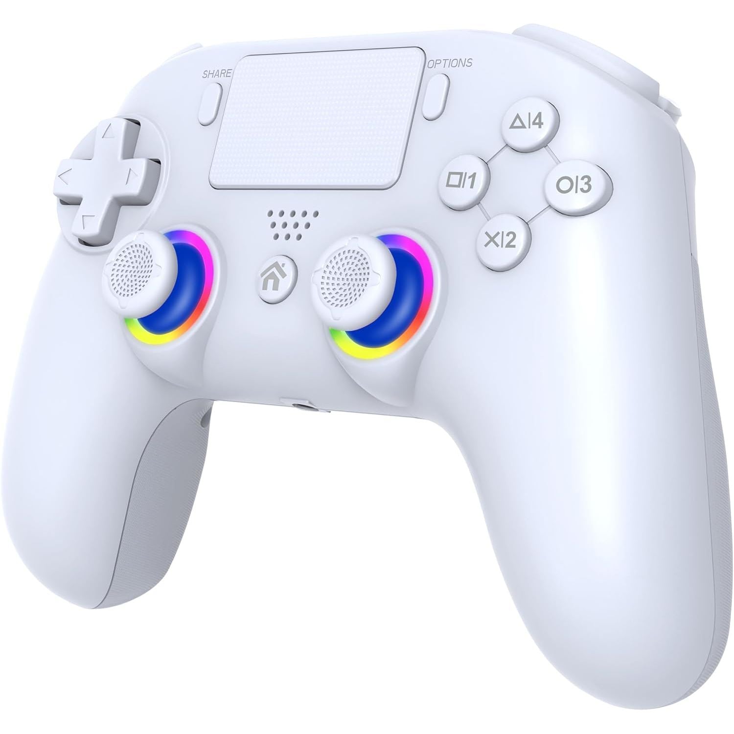 Buy Subsonic,Subsonic - Wireless Controller for PS5 with Programmable Paddles and LEDs, Vibration and Touch Function - PS5 Controller White - Gadcet UK | UK | London | Scotland | Wales| Near Me | Cheap | Pay In 3 | Home Game Console Accessories