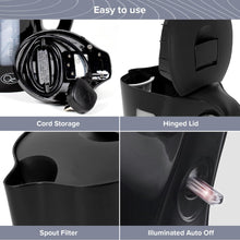 Buy Quest,Quest 1.7 Litre Electric Kettle – Black - Gadcet UK | UK | London | Scotland | Wales| Near Me | Cheap | Pay In 3 | Electric Kettles
