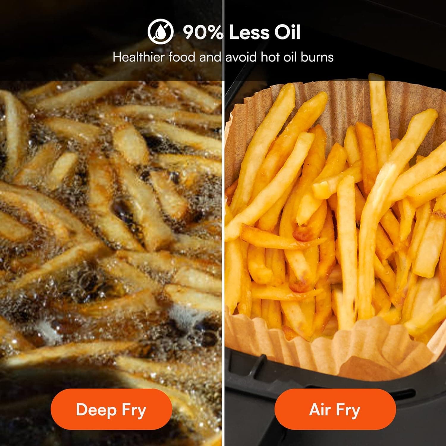 Buy ULTENIC,Ultenic K20 Dual Air Fryer, 6-in-1 Health Air Fryers with 2 Independent Frying Baskets, SYNC Cooking, XL 7.6L Family Sized, App with 100+ Recipes, Dishwasher-Safe - Gadcet UK | UK | London | Scotland | Wales| Near Me | Cheap | Pay In 3 | Kitchen & Home Appliances