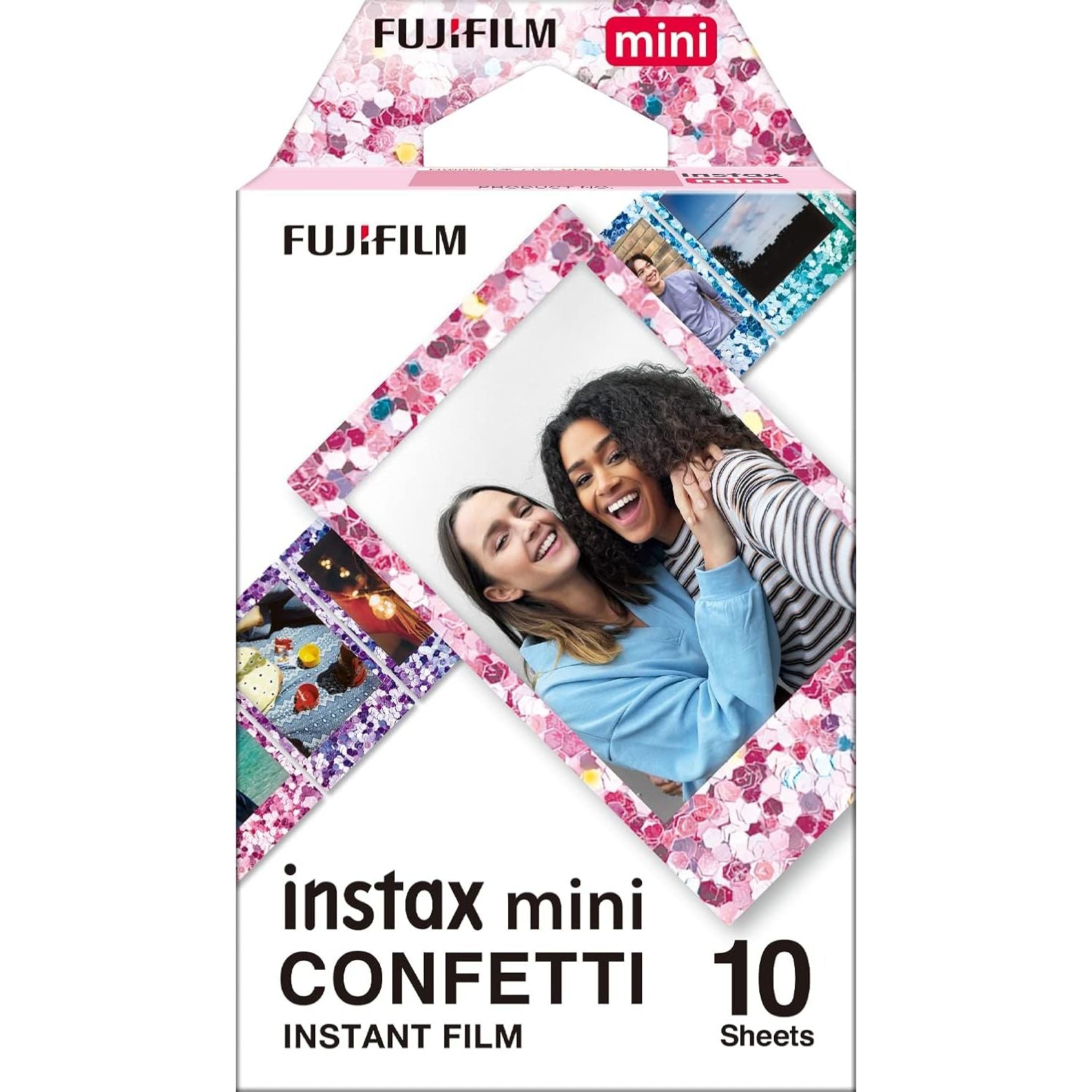 Buy instax,Fujifilm instax mini Instant Film – Confetti Border, 10 Shot Pack - Gadcet UK | UK | London | Scotland | Wales| Near Me | Cheap | Pay In 3 | Instant Film Cameras