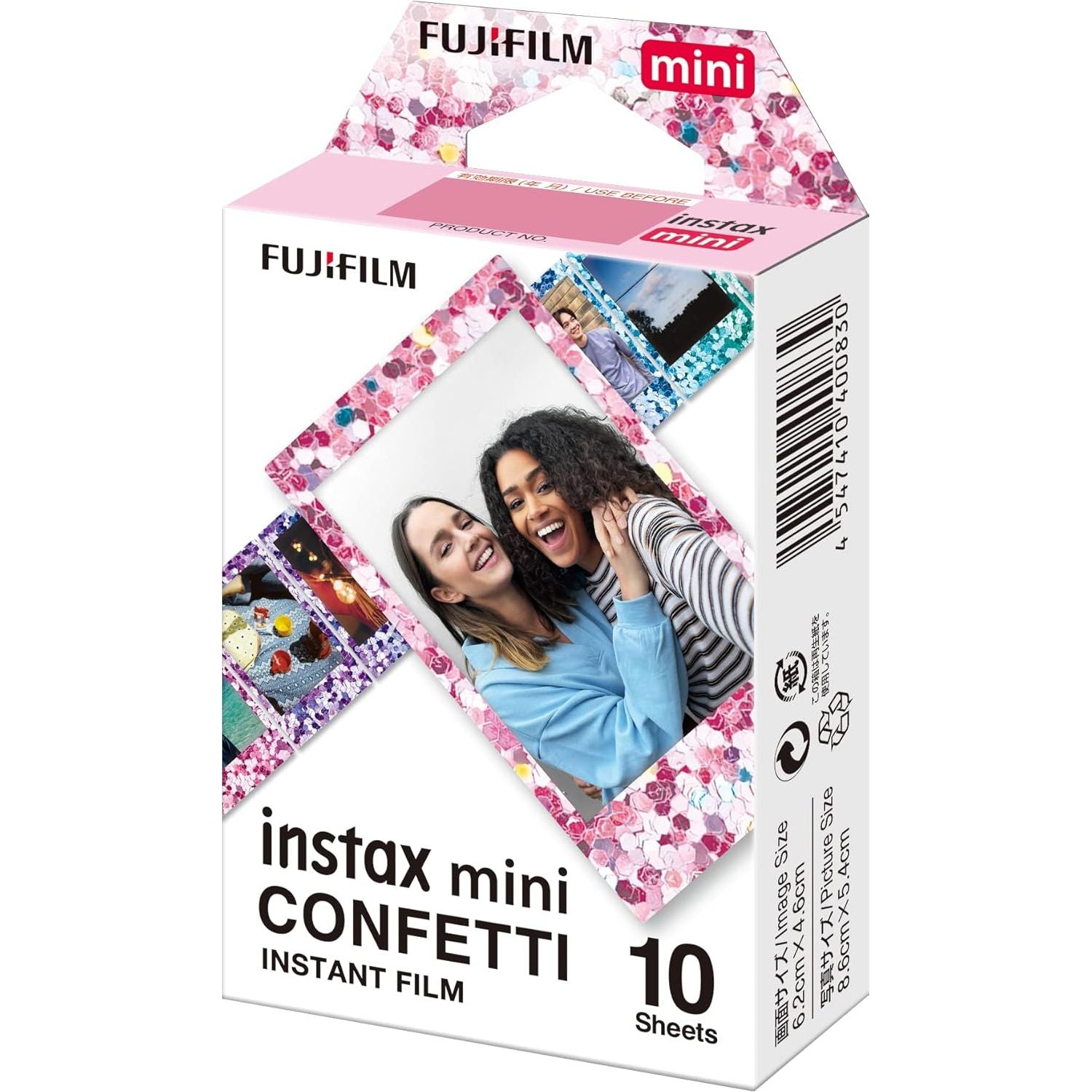 Buy instax,Fujifilm instax mini Instant Film – Confetti Border, 10 Shot Pack - Gadcet UK | UK | London | Scotland | Wales| Near Me | Cheap | Pay In 3 | Instant Film Cameras