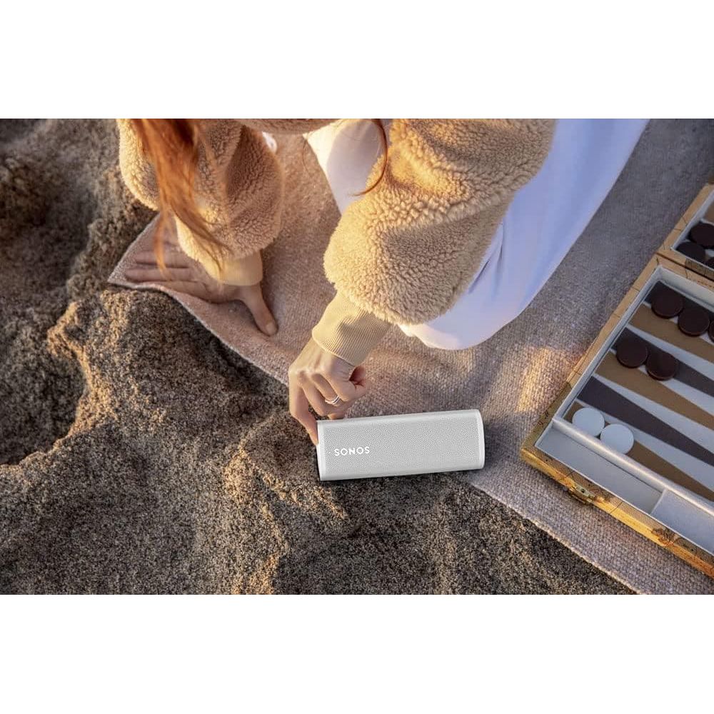 Buy Sonos,Sonos Roam SL Portable Speaker - Lightweight, Outdoor-Ready, 10-Hour Battery, AirPlay2 Compatible, Black - Gadcet UK | UK | London | Scotland | Wales| Ireland | Near Me | Cheap | Pay In 3 | Bluetooth Speakers