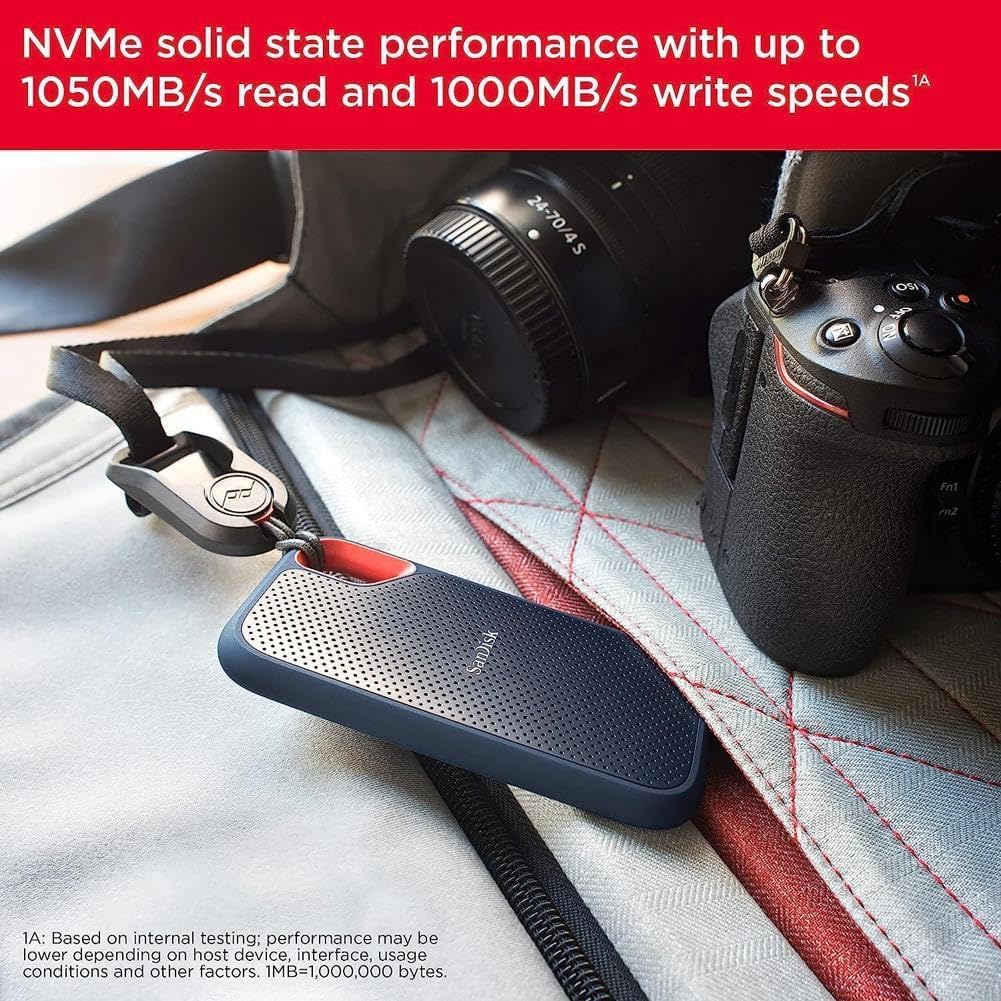 Buy SanDisk,SanDisk Extreme Portable SSD 4TB – USB-C NVMe External Solid State Drive (Up to 1050MB/s) - Gadcet UK | UK | London | Scotland | Wales| Near Me | Cheap | Pay In 3 | Hard Drives