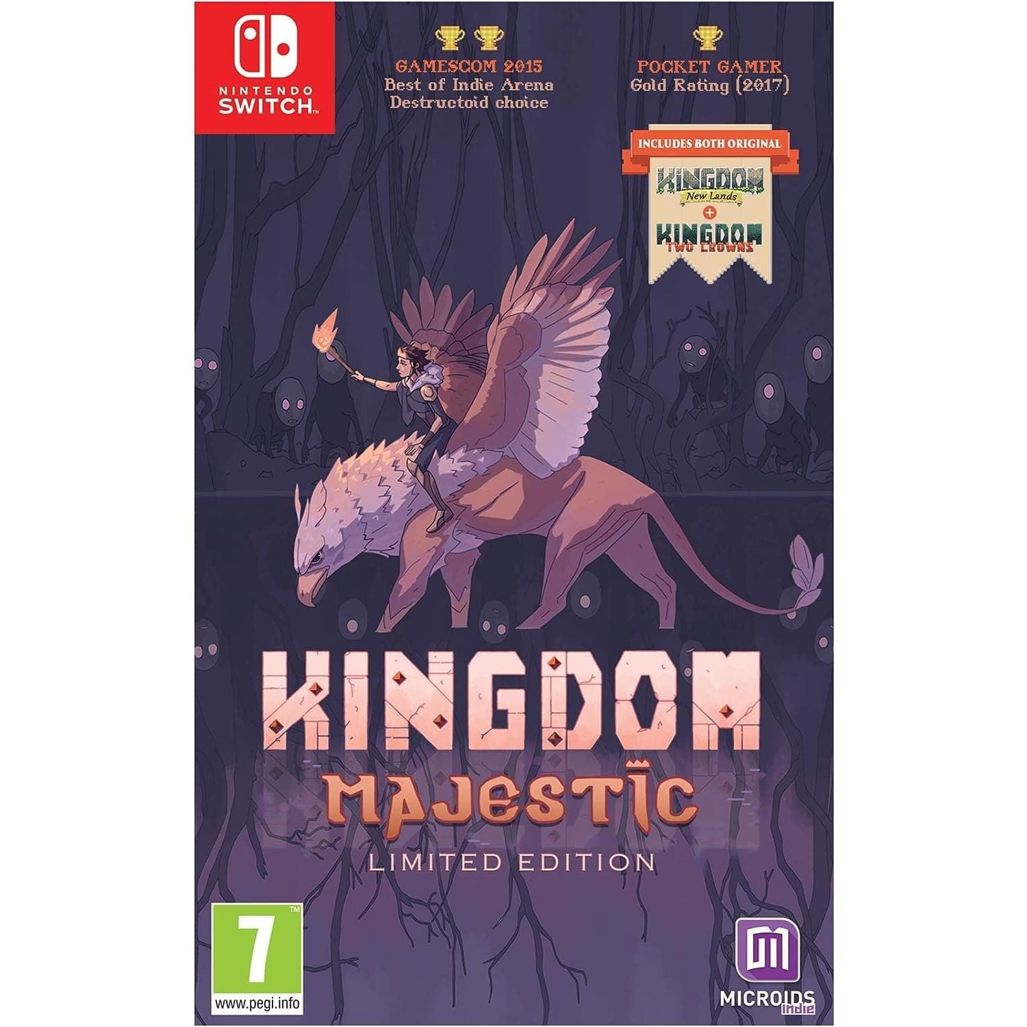Buy Nintendo,Kingdom Majestic: Limited Edition -Nintendo Switch - Gadcet UK | UK | London | Scotland | Wales| Ireland | Near Me | Cheap | Pay In 3 | Games