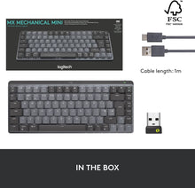 Buy Logitech,Logitech MX Mechanical Mini Wireless Illuminated Keyboard, Tactile Quiet Switches, Backlit, Bluetooth, USB-C, macOS, Windows, Linux, iOS, Android, Metal, QWERTY UK English Layout - Grey - Gadcet.com | UK | London | Scotland | Wales| Ireland | Near Me | Cheap | Pay In 3 | Keyboards