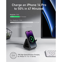 Buy Anker,Anker 737 , MagSafe Charger MagGo Charger (3-in-1 Station) with MFi-Certified 15W Max Fast Charging, For iPhone 14/13 / 12 Series, Apple Watch S8 / 7/6, AirPods 3 / Pro - Gadcet.com | UK | London | Scotland | Wales| Ireland | Near Me | Cheap | Pay In 3 | Power Adapter & Charger Accessories
