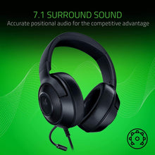 Buy Razer,RAZER Kraken X Lite 7.1 Gaming Headset - Black - Gadcet UK | UK | London | Scotland | Wales| Ireland | Near Me | Cheap | Pay In 3 | Headphones & Headsets