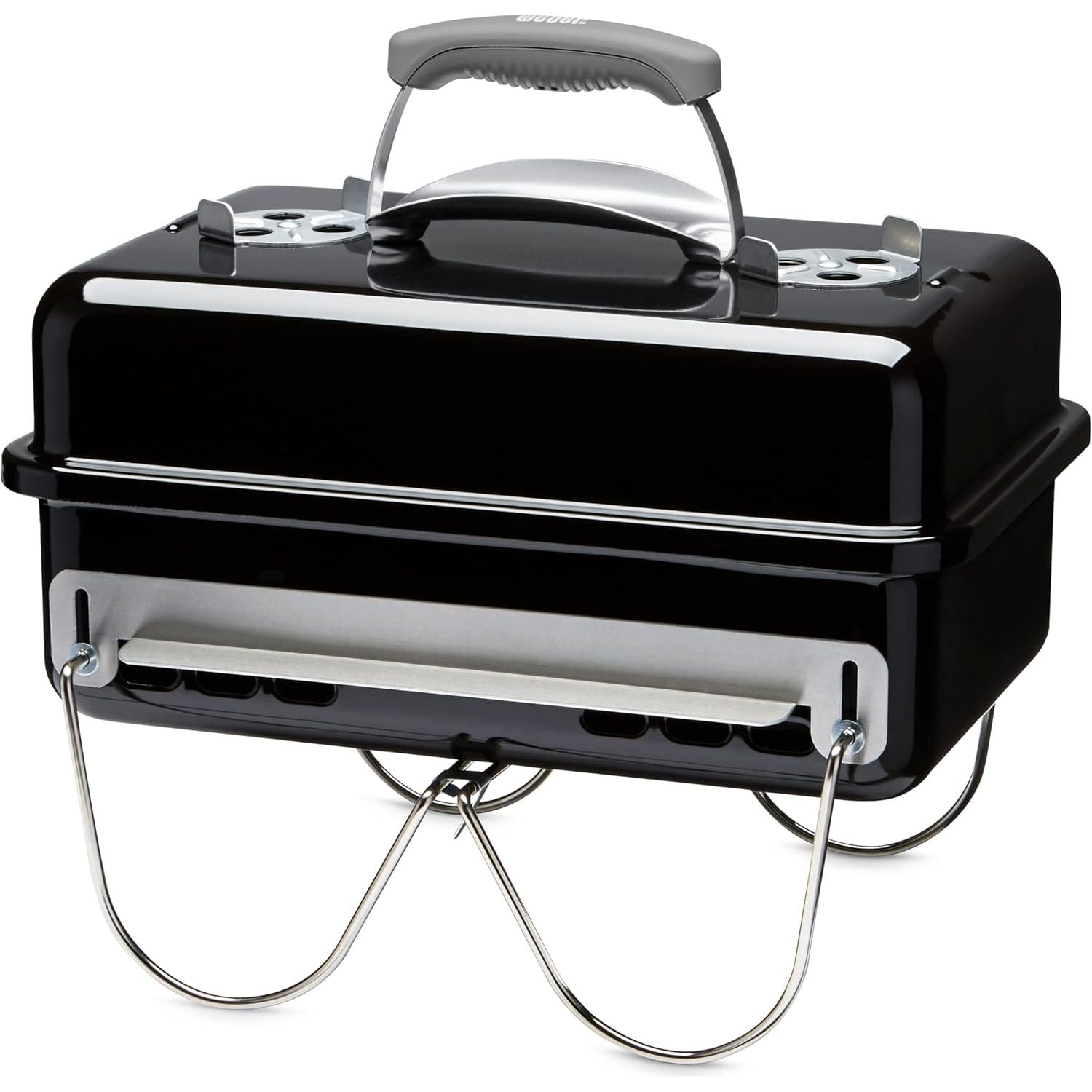 Buy Weber,Weber Go-Anywhere Portable Barbecue Grill, Black, Tabletop Camping BBQ with Lid, Porcelain-Enamelled Bowl - Gadcet UK | UK | London | Scotland | Wales| Near Me | Cheap | Pay In 3 | Outdoor Grills