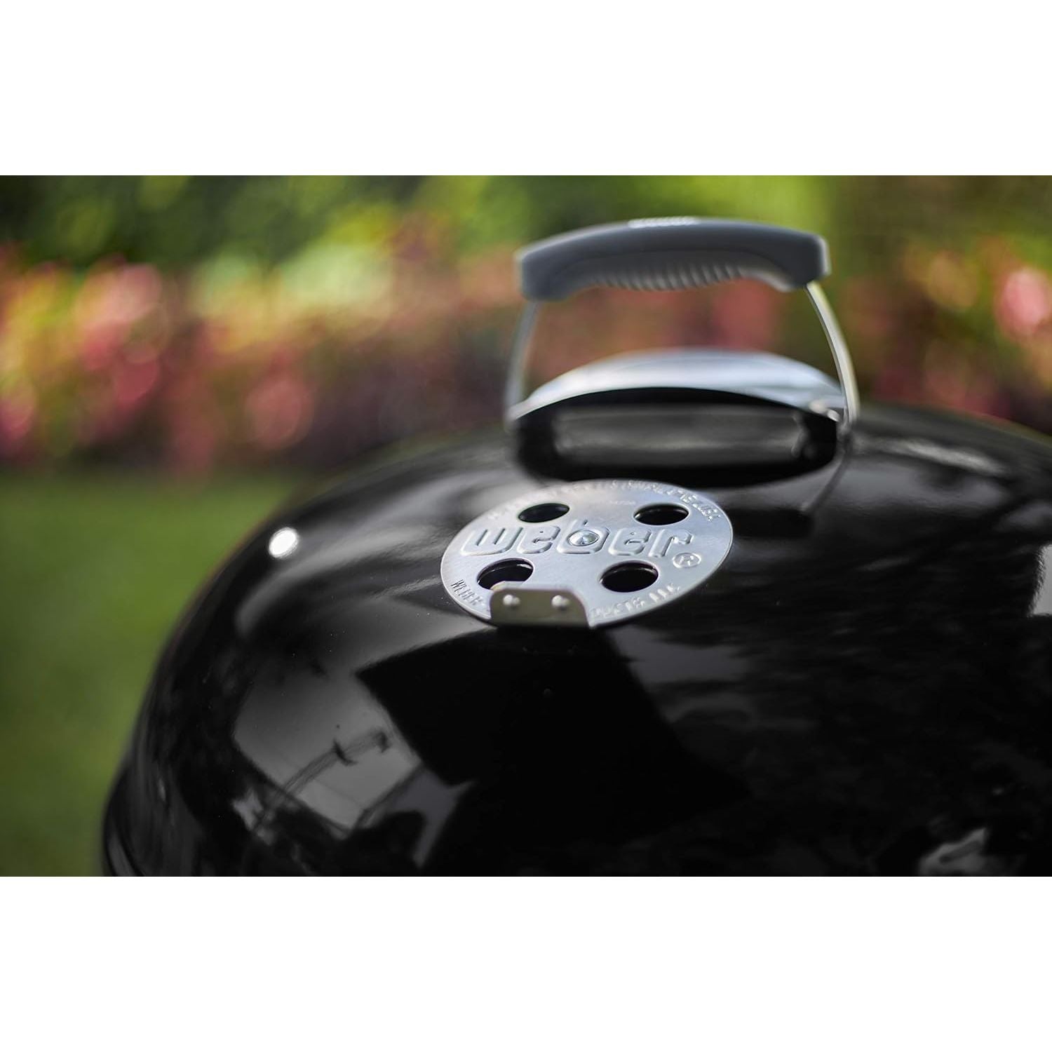 Buy Weber,Weber Classic Kettle Charcoal Grill BBQ, 47cm – Black | Porcelain-Enamelled, Lid Thermometer, Stand & Wheels (1231004) - Gadcet UK | UK | London | Scotland | Wales| Near Me | Cheap | Pay In 3 | Air Fryer & Grill