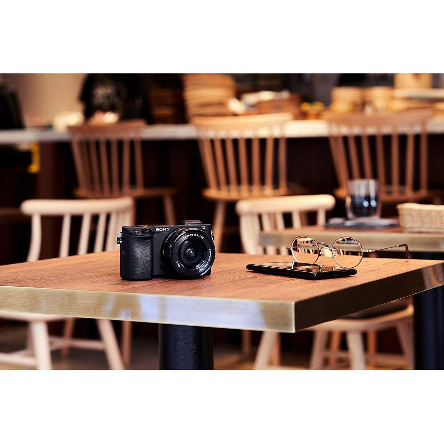 Sony,Sony Alpha 6400 | APS-C Mirrorless Camera with Sony 16-50 mm f/3.5-5.6 Power Zoom Lens ( Fast 0.02s Autofocus 24.2 Megapixels, 4K Movie Recording, Flip Screen for Vlogging ), Black - Gadcet.com
