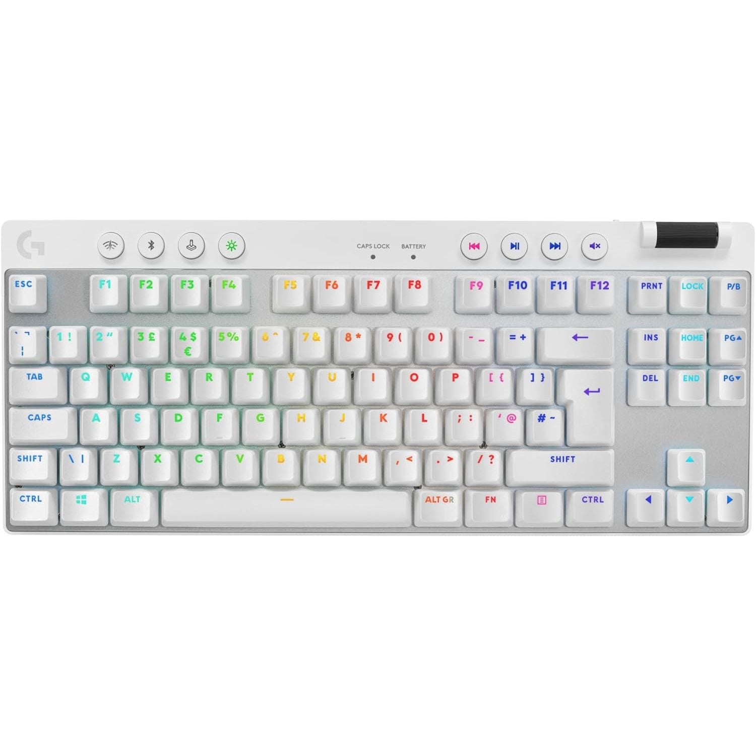 Buy Logitech,Logitech G PRO X TKL LIGHTSPEED Wireless Gaming Keyboard – Ultra Portable, LIGHTSYNC RGB, GX Brown Switches, UK Layout, White - Gadcet UK | UK | London | Scotland | Wales| Near Me | Cheap | Pay In 3 | Keyboards