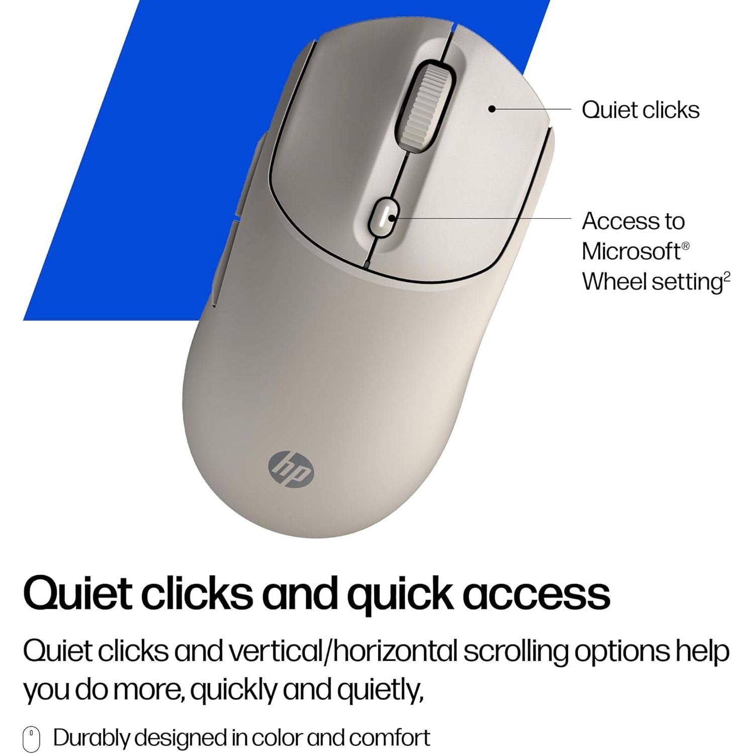 Buy HP,HP 400 Quiet Wireless Mouse – Dual Bluetooth & 2.4GHz USB, Silent Clicks, 6000 DPI (Maple) - Gadcet UK | UK | London | Scotland | Wales| Near Me | Cheap | Pay In 3 | Mice & Trackballs