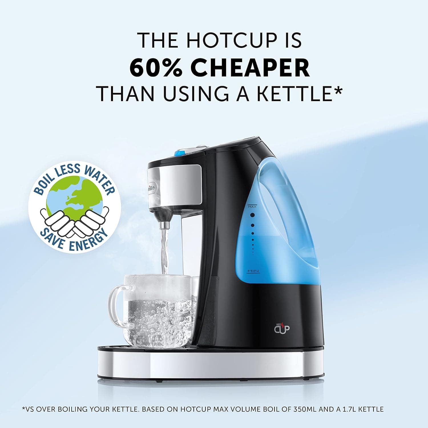 Buy Gadcet UK,Breville - VKJ142 Hot Cup Water 1.5L Fast Boil- Dispenser - Black - Gadcet UK | UK | London | Scotland | Wales| Ireland | Near Me | Cheap | Pay In 3 |