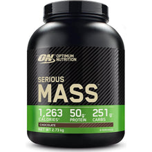 Buy Optimum Nutrition,Optimum Nutrition Serious Mass - Chocolate Flavored High-Calorie Weight Gainer, Protein Powder with 25 Vitamins & Minerals, Creatine & Glutamine, 2.73 kg, 8 Servings - Gadcet UK | UK | London | Scotland | Wales| Ireland | Near Me | Cheap | Pay In 3 | Weight Gainer Protein Powder