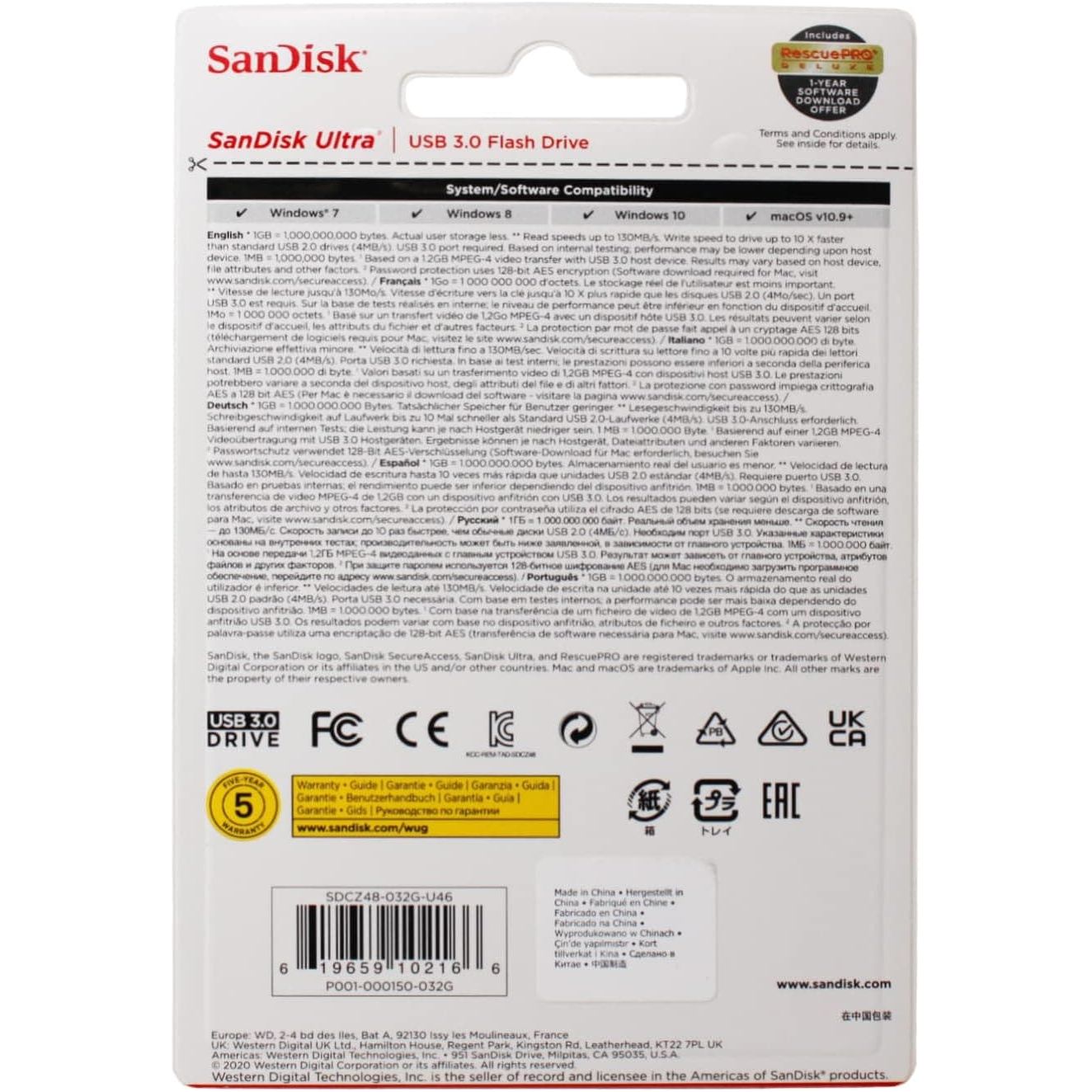 Buy Sandisk,SanDisk Ultra 32 GB USB Flash Drive USB 3.0 Up to 130 MB/s Read, Black - Gadcet UK | UK | London | Scotland | Wales| Near Me | Cheap | Pay In 3 | USB Flash Drives
