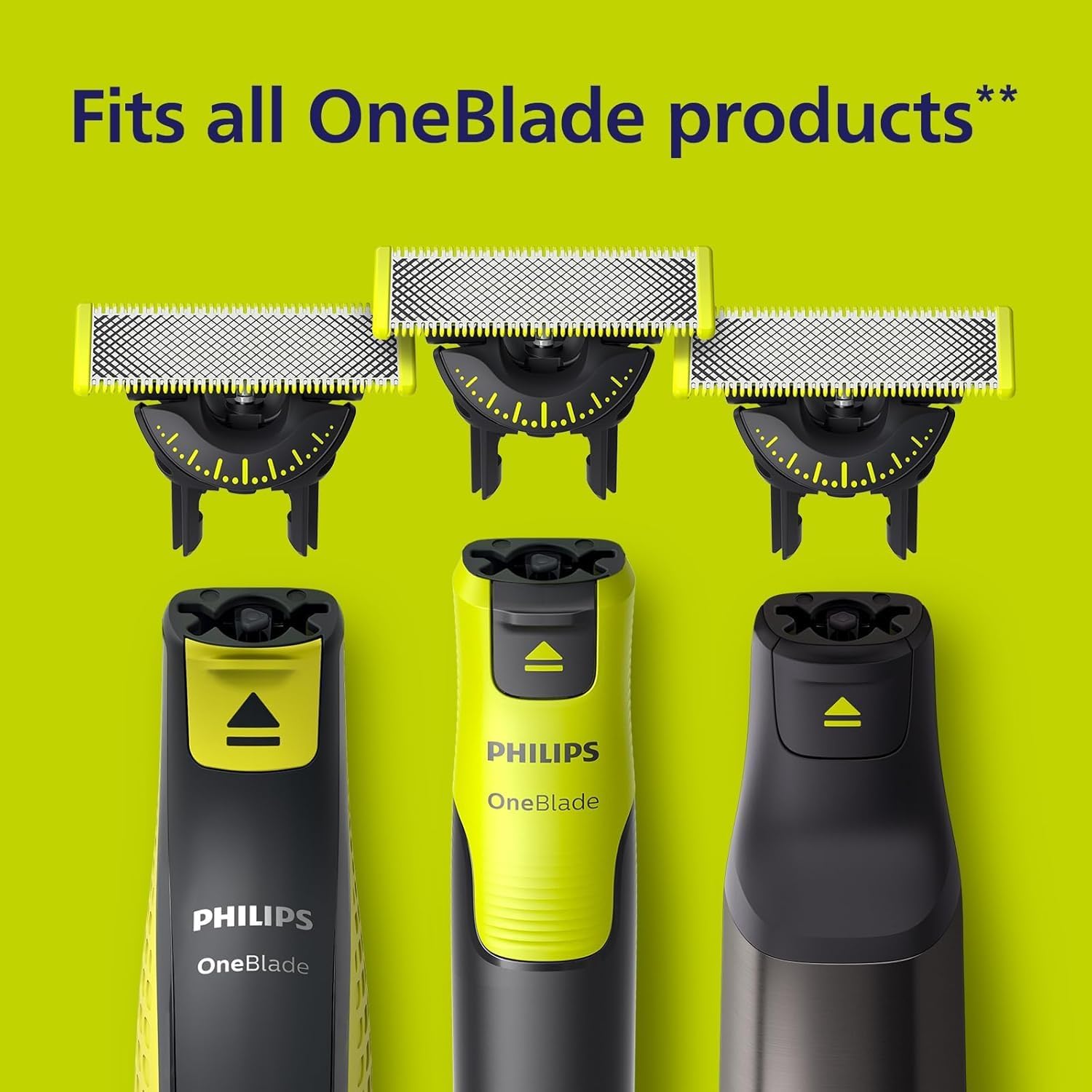 Buy Philips,Philips OneBlade 360 Replacement Blades for Face – 3-Pack (QP430/50) - Gadcet UK | UK | London | Scotland | Wales| Near Me | Cheap | Pay In 3 | Electric Razor Accessories