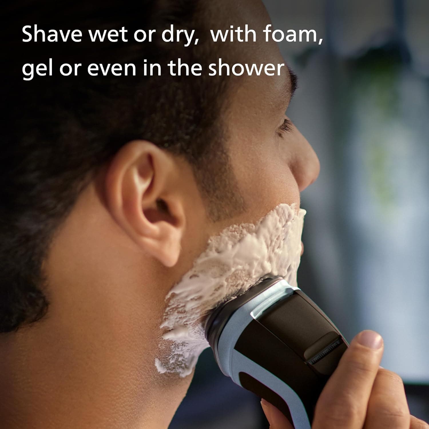 Buy Philips,Philips Electric Shaver Series 3000X - Wet & Dry Electric Shaver for Men in Celestial Blue, with SkinProtect Technology, Pop-up Beard Trimmer, Ergonomic Men's Shaver (Model X3053/00) - Gadcet | UK | London | Scotland | Wales| Near Me | Cheap | Pay In 3 | Shaver & Trimmer