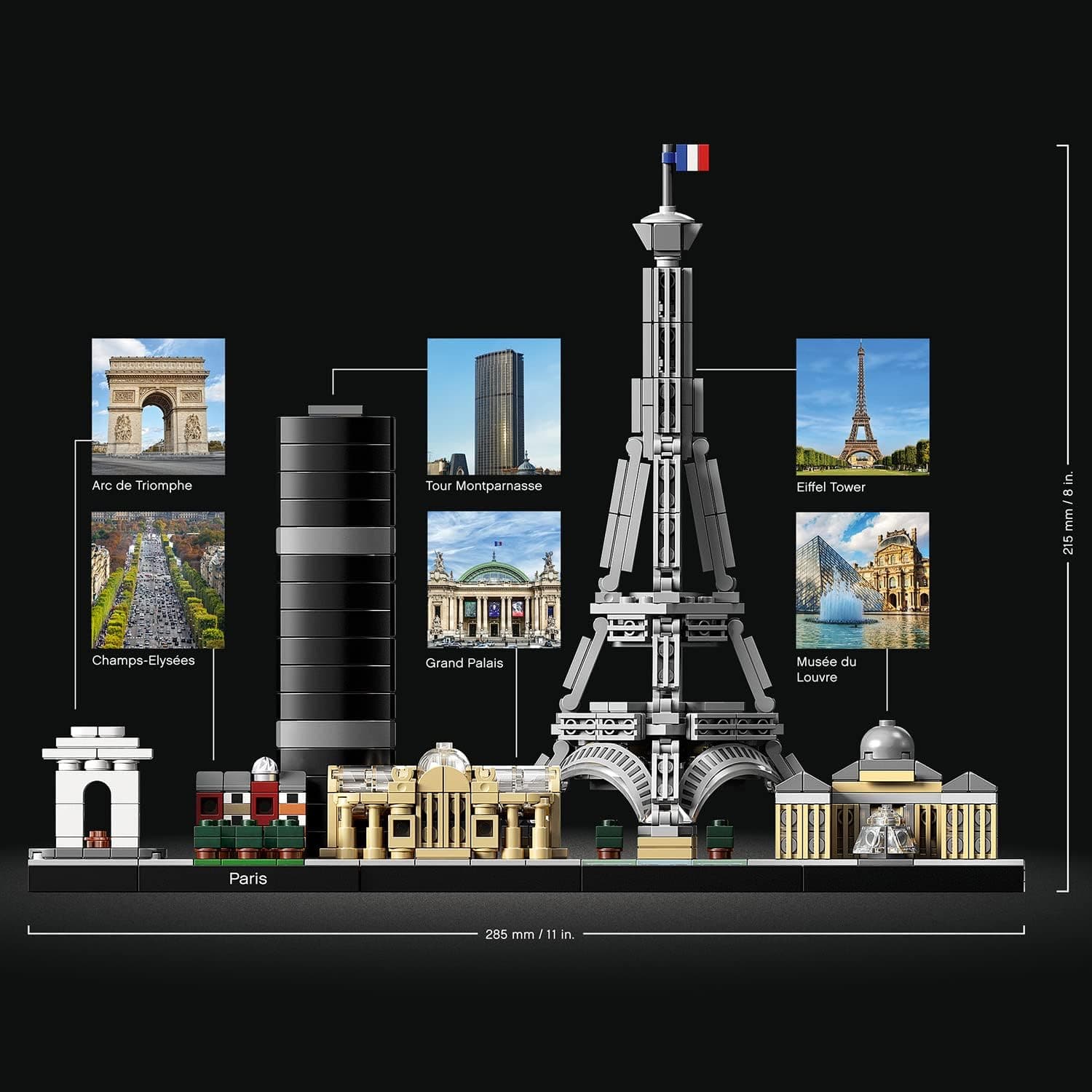 Buy LEGO,LEGO Architecture Paris Skyline Building Set 21044 - Gadcet UK | UK | London | Scotland | Wales| Ireland | Near Me | Cheap | Pay In 3 | Toys & Games