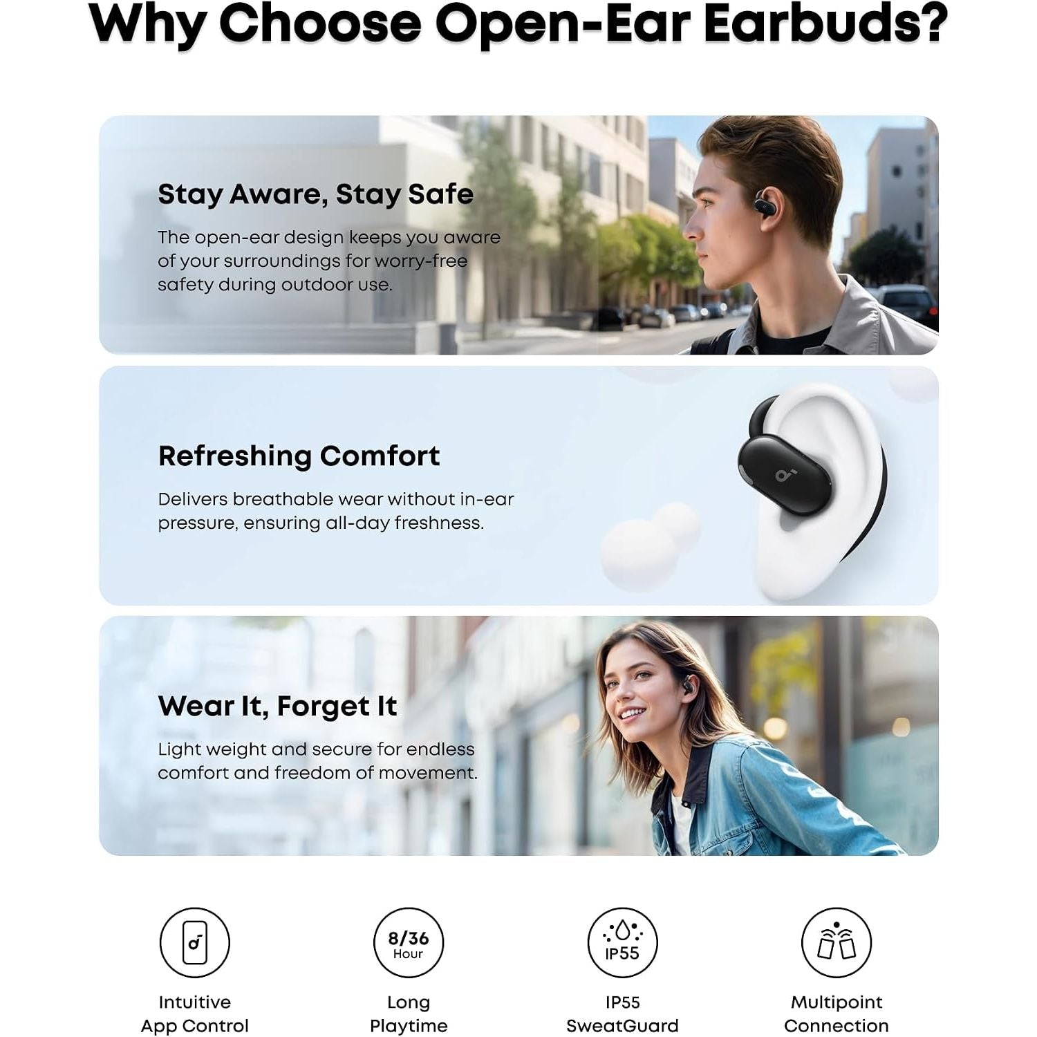 Buy Soundcore,soundcore Anker V20i, Open-Ear Wireless Headphone, Adjustable Ear Hooks - Gadcet UK | UK | London | Scotland | Wales| Near Me | Cheap | Pay In 3 | In-Ear Headphones