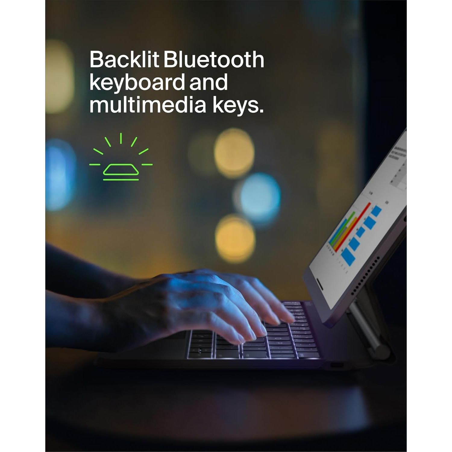 Buy Cashtro Ltd,Belkin iPad Pro 13 inch (M4) 2024 Keyboard Case - Black - Gadcet UK | UK | London | Scotland | Wales| Near Me | Cheap | Pay In 3 | Keyboard Trays & Platforms