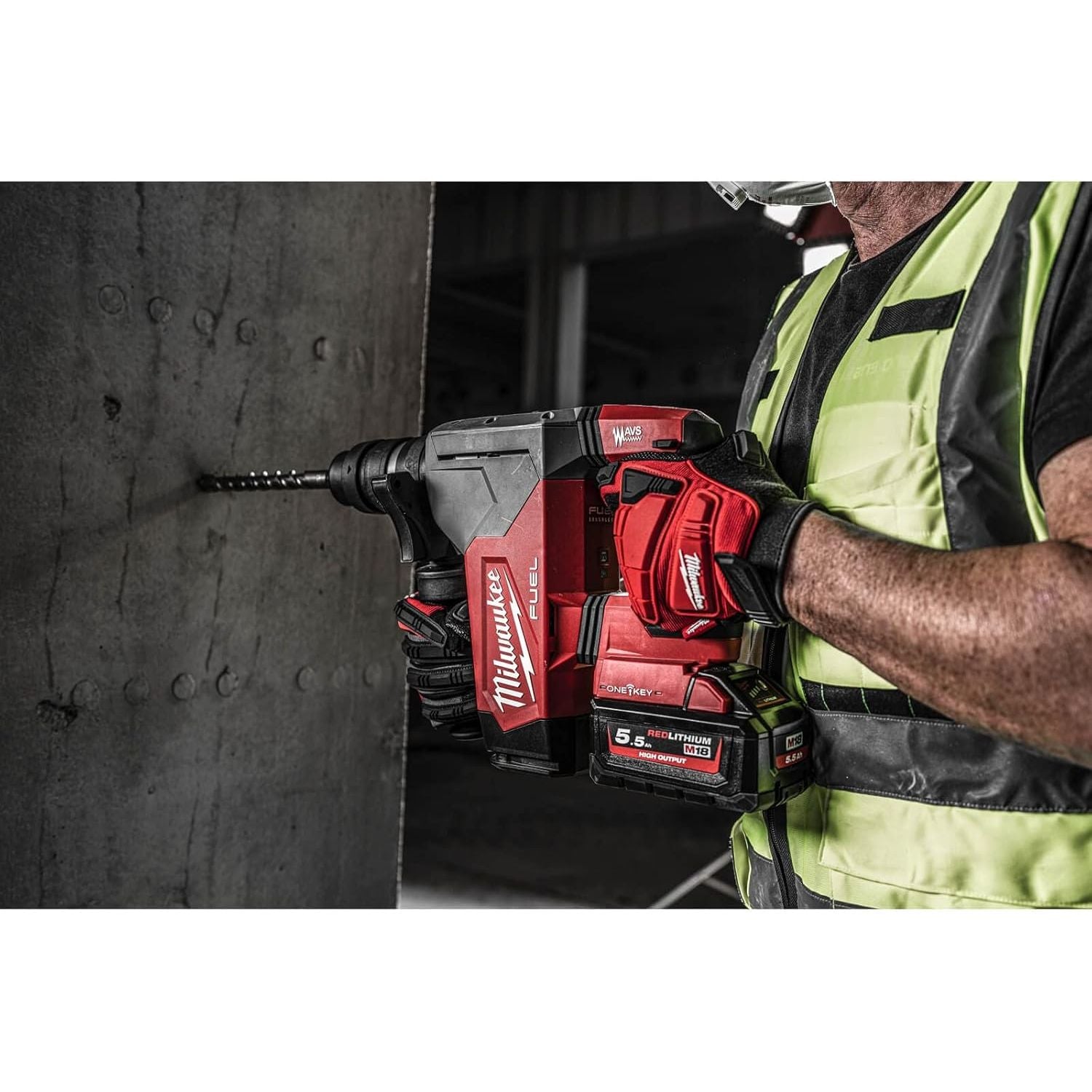 Buy Milwaukee,Milwaukee M18 ONEFHPX Fuel 18V Cordless Brushless SDS Plus Drill - 2 x 5.5Ah Li-Ion - Gadcet UK | UK | London | Scotland | Wales| Near Me | Cheap | Pay In 3 | Handheld Power Drills
