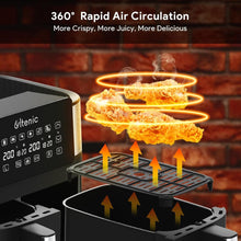 Buy ULTENIC,Ultenic K20 Dual Air Fryer, 6-in-1 Health Air Fryers with 2 Independent Frying Baskets, SYNC Cooking, XL 7.6L Family Sized, App with 100+ Recipes, Dishwasher-Safe - Gadcet UK | UK | London | Scotland | Wales| Near Me | Cheap | Pay In 3 | Kitchen & Home Appliances