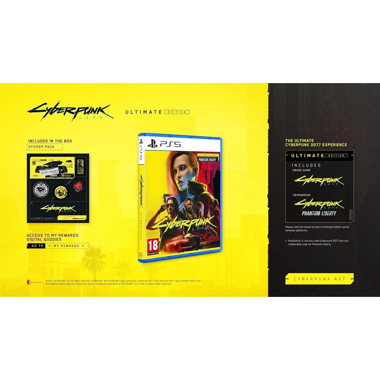 Buy Play station,Cyberpunk 2077: Ultimate Edition (PS5) - Gadcet UK | UK | London | Scotland | Wales| Near Me | Cheap | Pay In 3 | Video Game Software