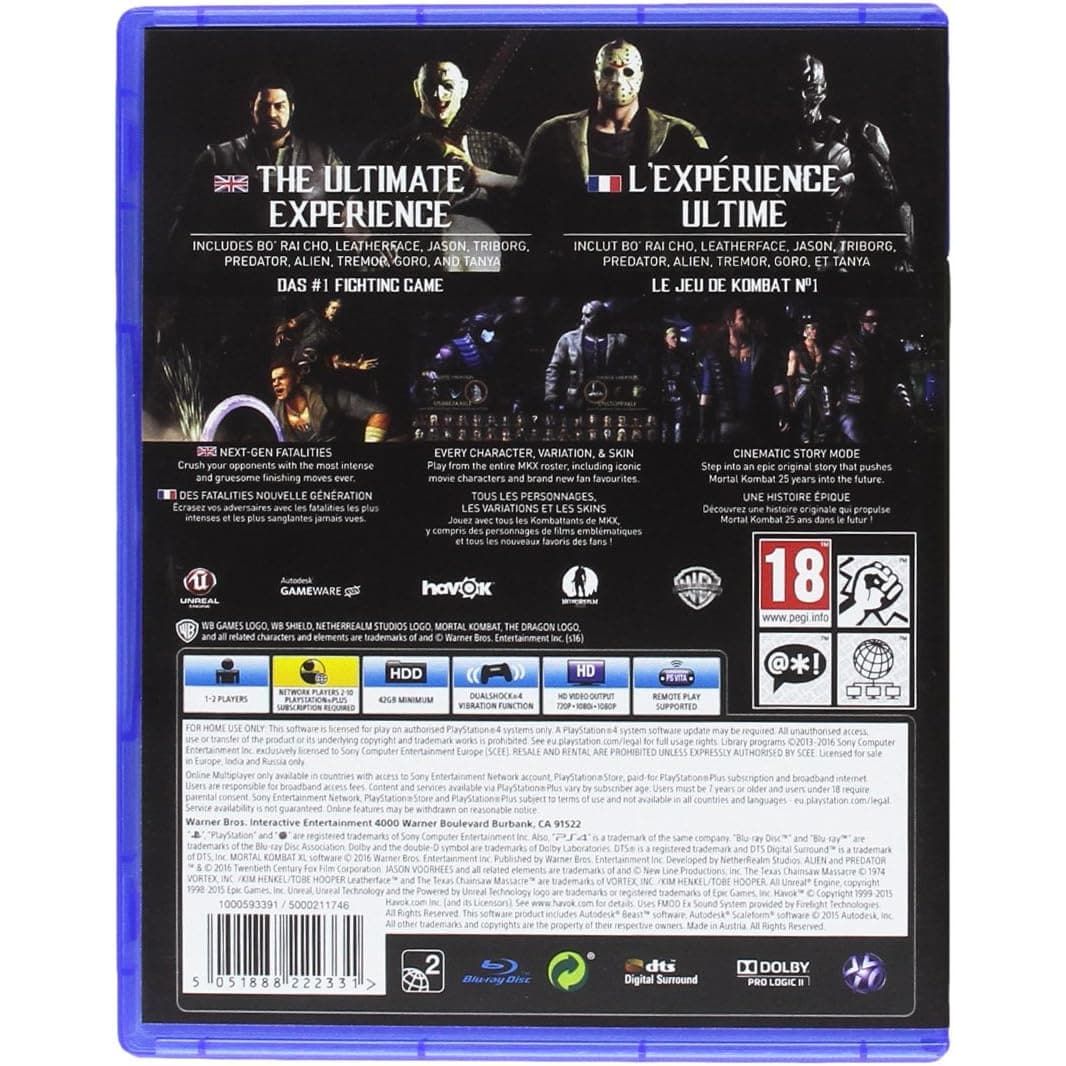 Buy PS4,Mortal Kombat XL (PS4) - Gadcet UK | UK | London | Scotland | Wales| Ireland | Near Me | Cheap | Pay In 3 | Video Game Software