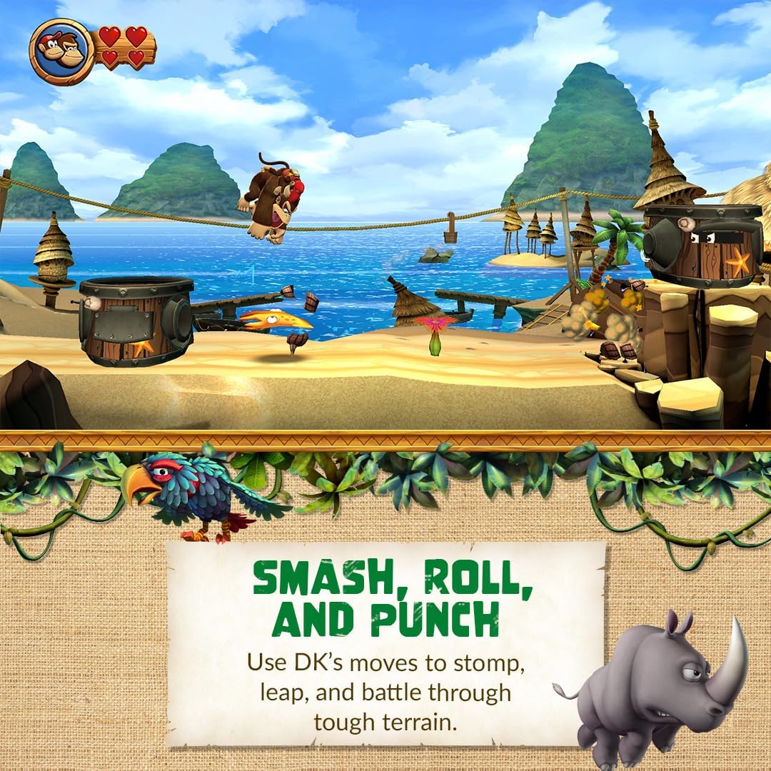 Buy Nintendo,Donkey Kong Country Returns HD Nintendo Switch - Gadcet UK | UK | London | Scotland | Wales| Near Me | Cheap | Pay In 3 | Video Game Software