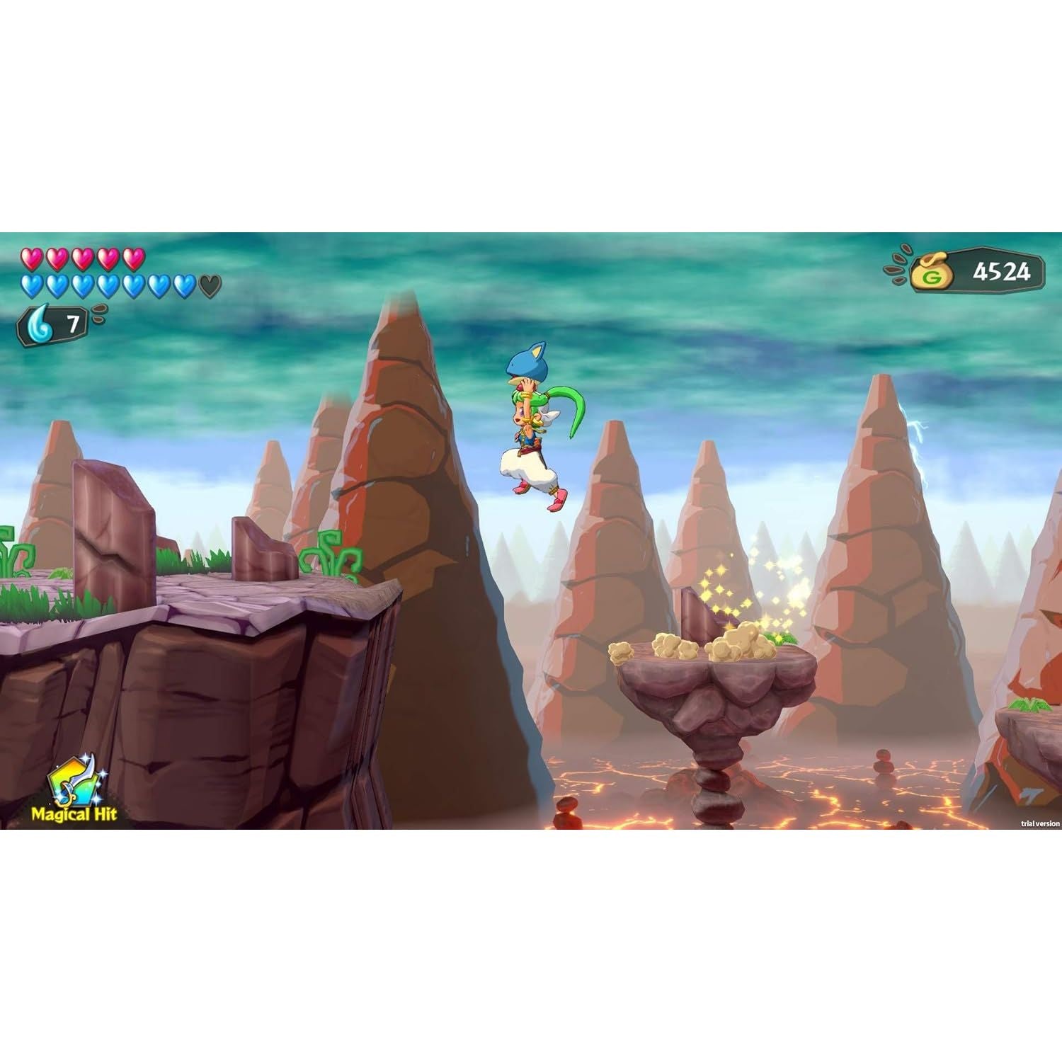 Buy Nintendo Game,Wonder Boy: Asha in Monster World - Nintendo Switch Game - Gadcet UK | UK | London | Scotland | Wales| Near Me | Cheap | Pay In 3 | Video Game Software