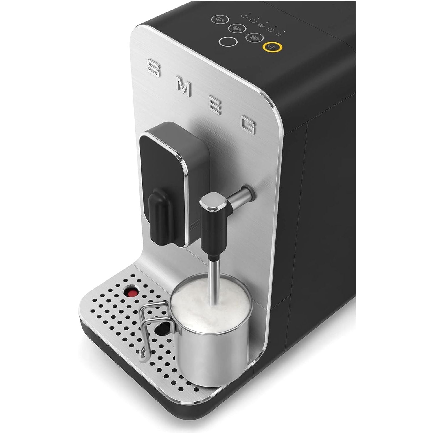 Buy Smeg,Smeg BCC02BLMUK Bean to Cup Coffee Machine, Retro 50's Style, Steam Wand, Matte Black - Gadcet UK | UK | London | Scotland | Wales| Near Me | Cheap | Pay In 3 | Coffee Makers & Espresso Machines
