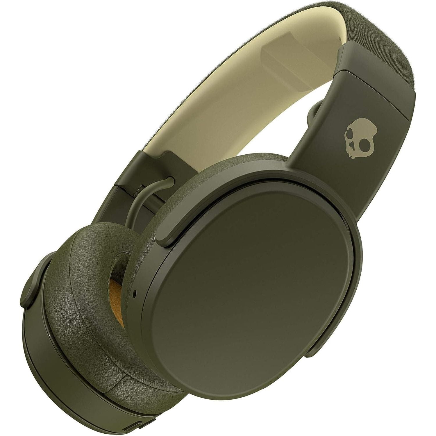 Buy Skullcandy,Skullcandy Crusher Over-Ear Wireless Headphones with Sensory Bass, 40 Hr Battery, Microphone, Works with iPhone Android and Bluetooth Devices - Moss/Olive - Gadcet UK | UK | London | Scotland | Wales| Ireland | Near Me | Cheap | Pay In 3 | Headphones & Headsets