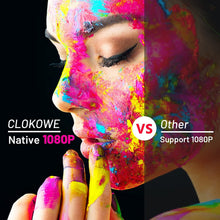 Buy ClokoWe,ClokoWe Mini Projector 1080P Full HD, 5G WiFi Bluetooth 12000L Portable Projector 4K Supported with 100“ Screen, Home & Outdoor 300" LED Movie Video Projector for TV Stick, Android, iOS - Gadcet.com | UK | London | Scotland | Wales| Ireland | Near Me | Cheap | Pay In 3 | Projectors
