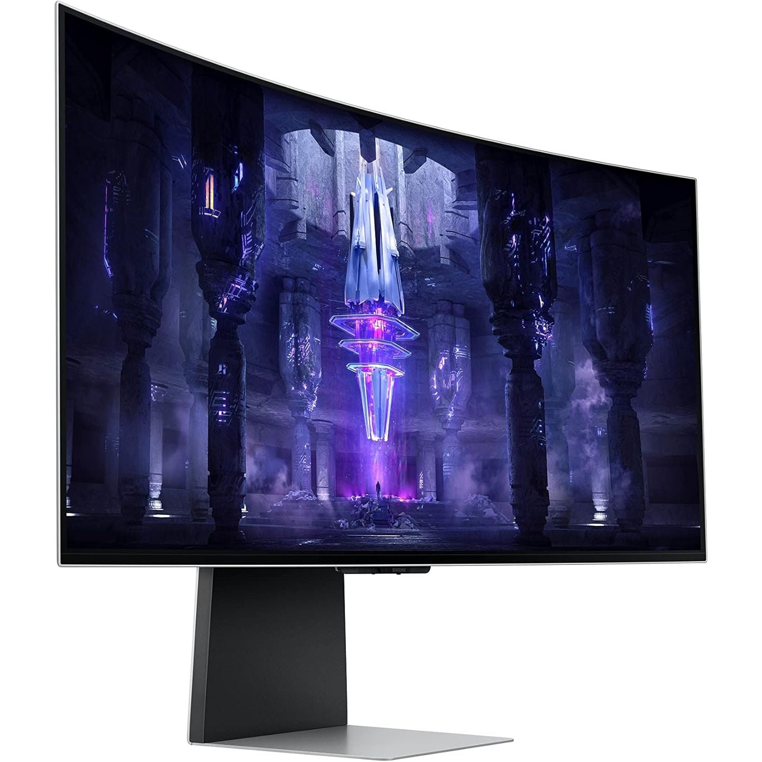 Buy SAMSUNG,Samsung Odyssey G8 34" Curved OLED UWQHD Gaming Monitor, 0.1ms, 175Hz, HDMI 2.1, Smart Platform, Speakers - Gadcet UK | UK | London | Scotland | Wales| Near Me | Cheap | Pay In 3 | Computer Monitors