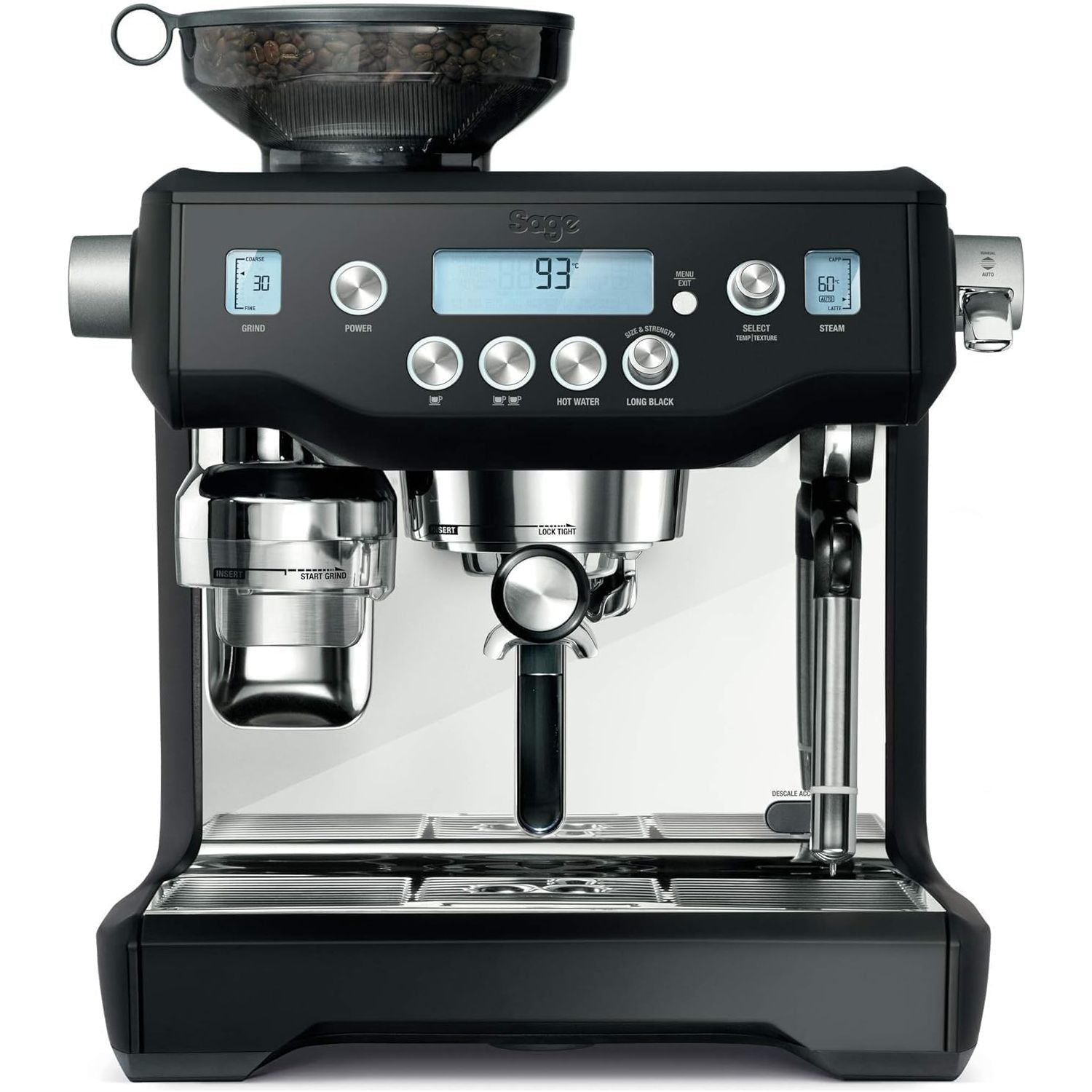 Buy Sage,Sage The Oracle Bean to Cup Coffee Machine – Black Truffle - Gadcet UK | UK | London | Scotland | Wales| Near Me | Cheap | Pay In 3 | Coffee Makers & Espresso Machines