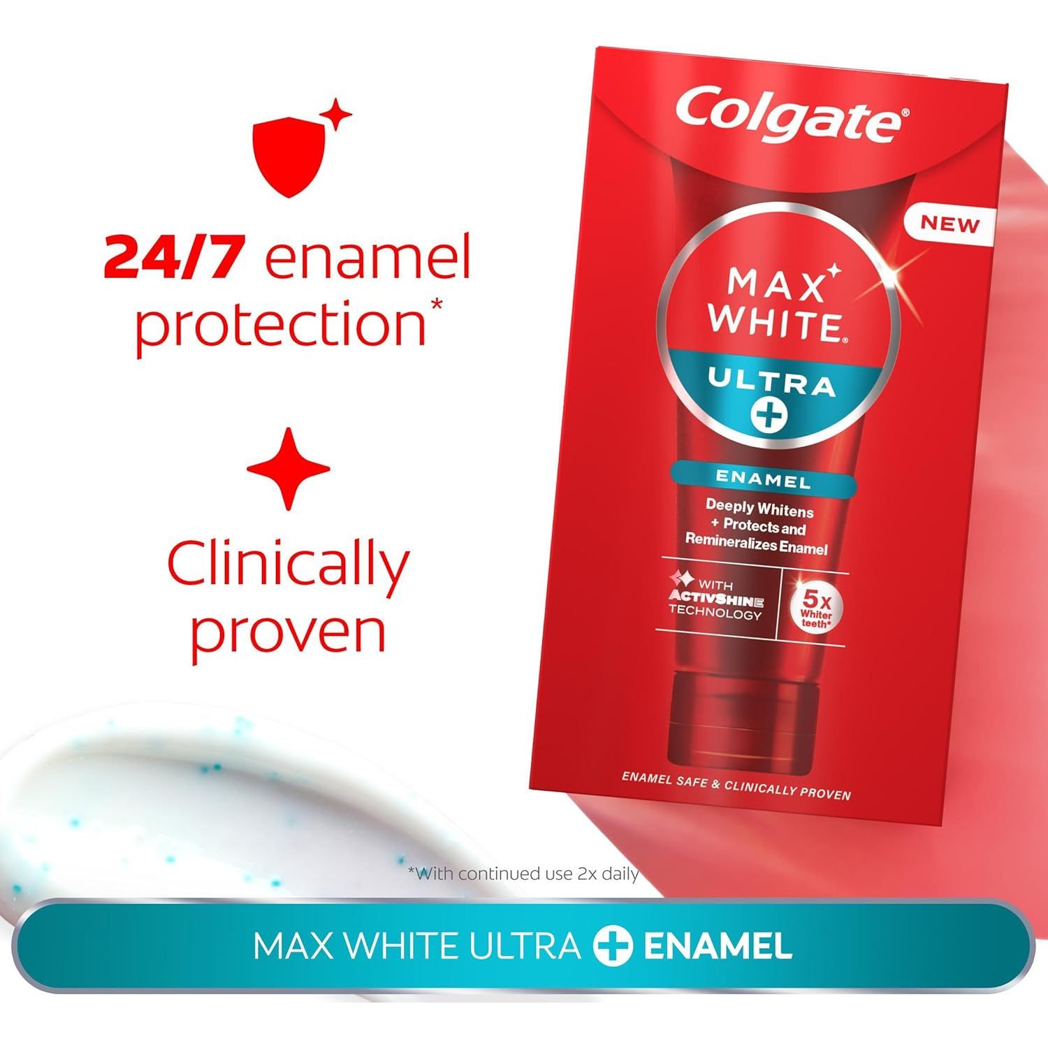 Buy Colgate,Colgate Max White Ultra+ Enamel Toothpaste 75ml – Whitening & Enamel Care - Gadcet UK | UK | London | Scotland | Wales| Near Me | Cheap | Pay In 3 | Toothpaste