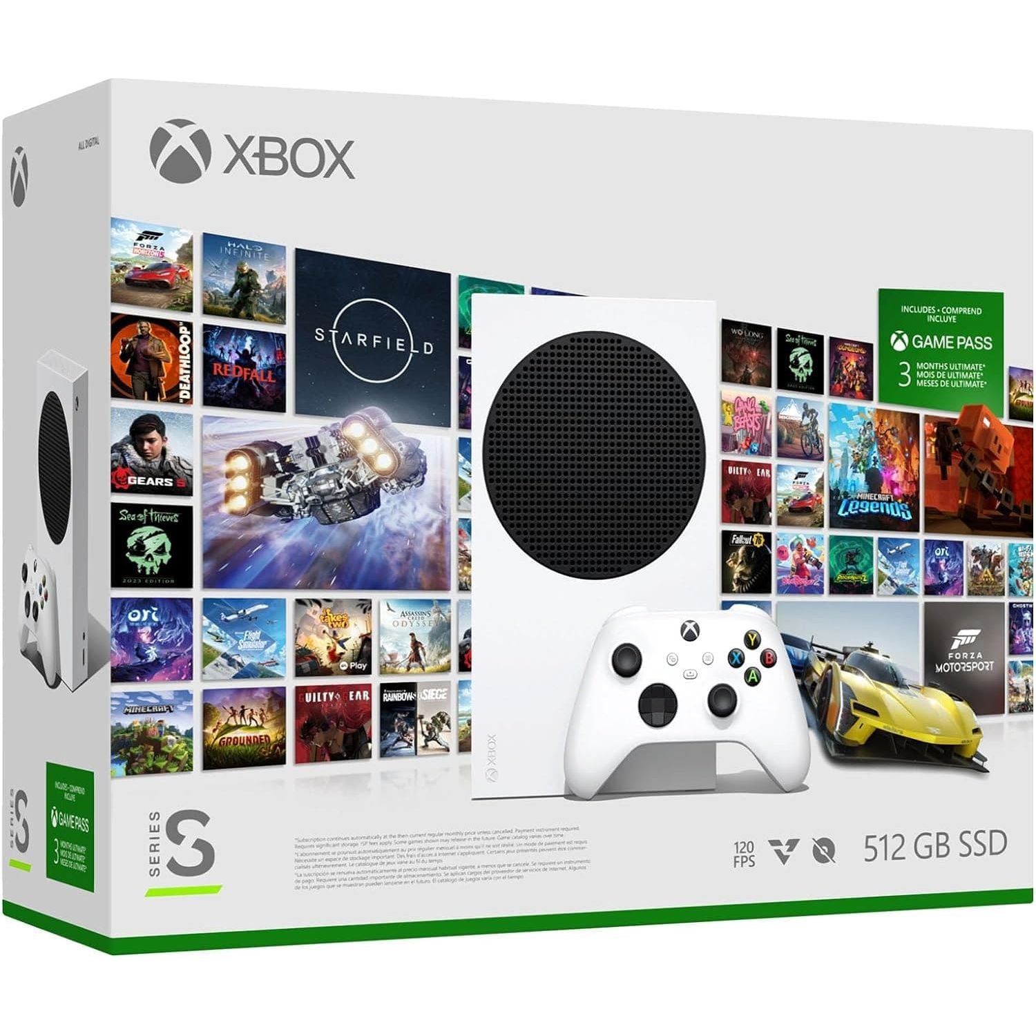 Buy Microsoft,Xbox Series S 512GB Console With 3 Months Game Pass Ultimate - Gadcet UK | UK | London | Scotland | Wales| Ireland | Near Me | Cheap | Pay In 3 | Video Game Consoles